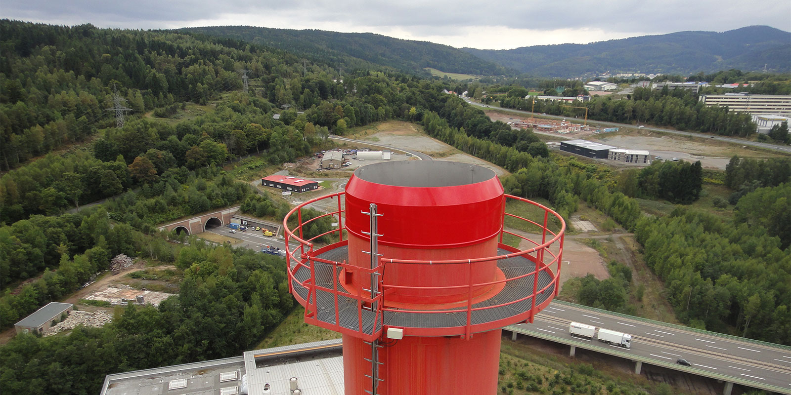RABA Südwestthüringen: Schornsteinkopf (Luftbild)